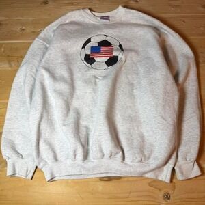 USA Soccer Crewneck Sweatshirt – XL